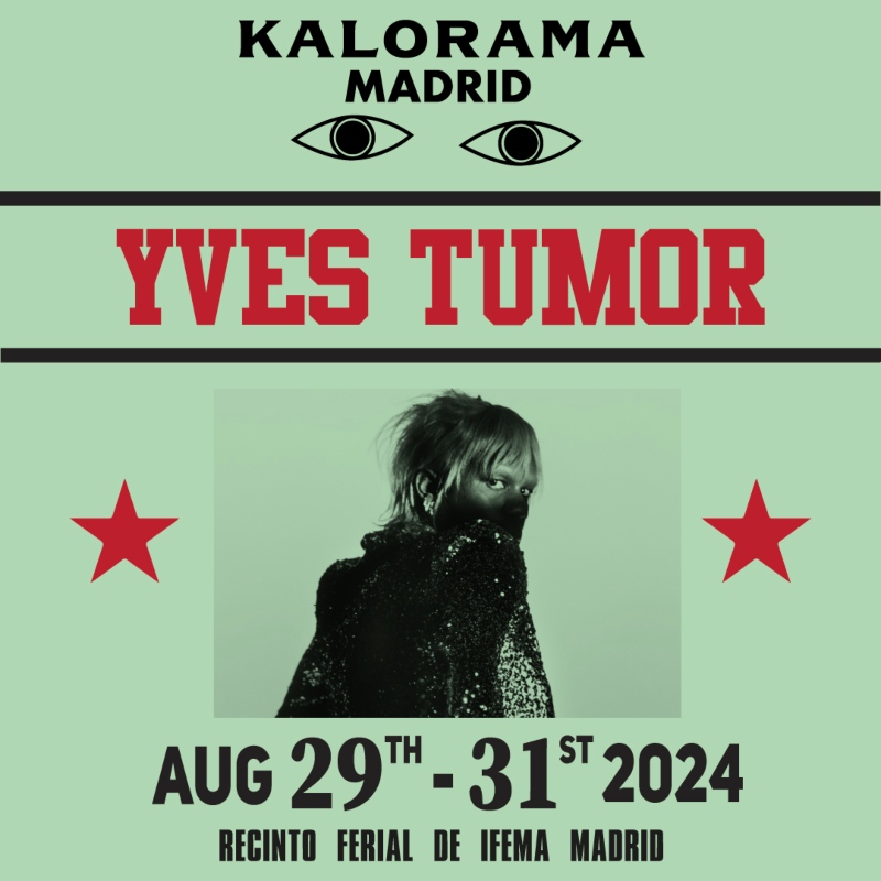 Yves Tumor actuará en KALORAMA Madrid