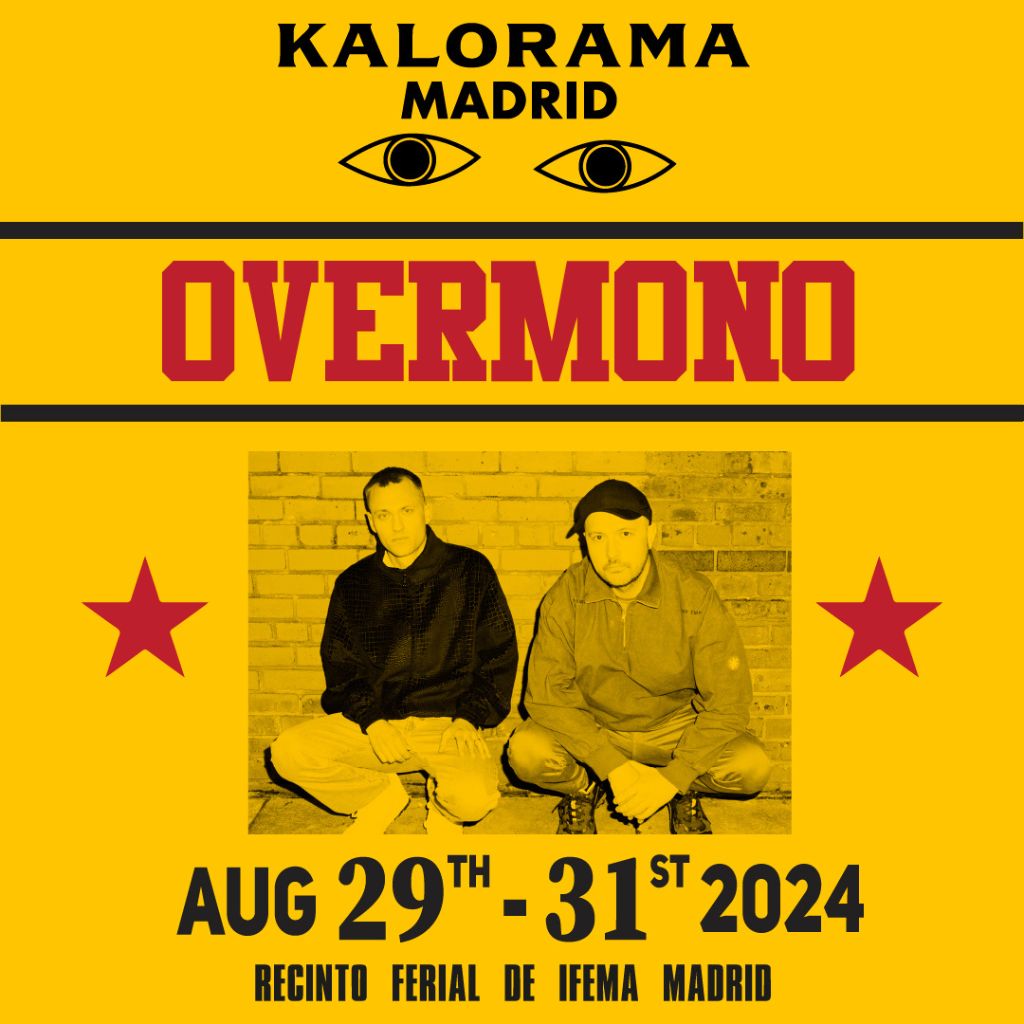 Overmono actuará en KALORAMA Madrid