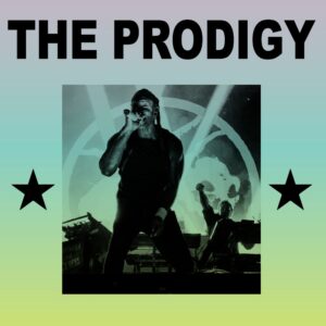 Creatividad de The Prodigy con su foto para KALORAMA Madrid.